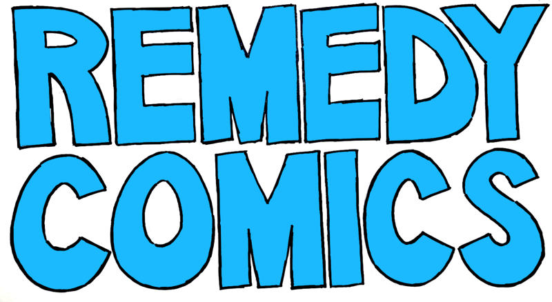 Remedy Comics logo